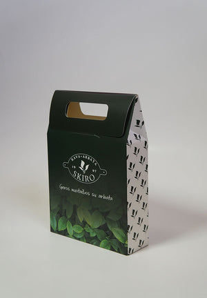Cardboard tea boxes