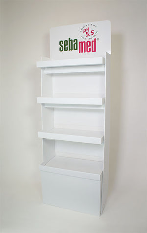 Cardboard stand "Sebamed"