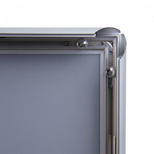 Aluminum frame with right angles with CLICK profile