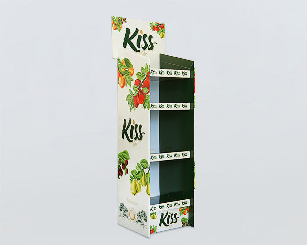 Cardboard stand "Kiss"
