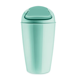 <transcy>Swing-top wastebasket DEL XL, 30 L</transcy>
