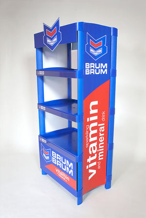 RECK stand design "Brum Brum"
