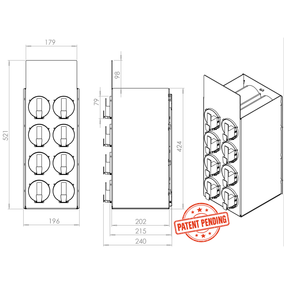 Priekasio stovelis NEXO 40