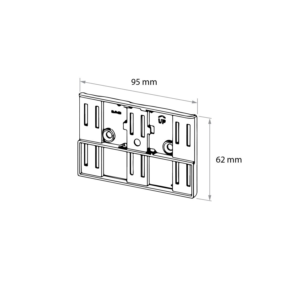 Adapteris SOLUM 6L CLIP 2