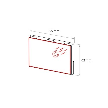 Adapteris SOLUM 6L CLIP magnetinis 2