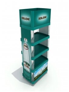 Promotional stand's decorations