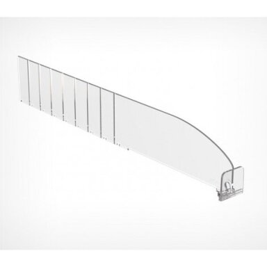 Breakable divider DIV60 with 30 mm high T-front