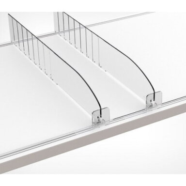Breakable divider DIV60 with 30 mm high T-front
