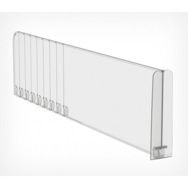 Breakable divider DIV120 with 120 mm high front