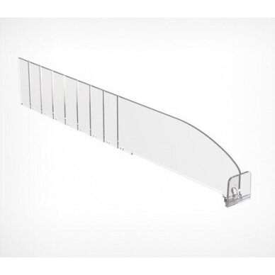 Breakable divider DIV60 with 30 mm high T-front Breakable divider DIV60 with 30 mm high T-front