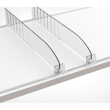 Breakable divider DIV60 with 30 mm high T-front