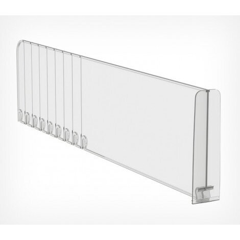 Breakable divider DIV120 with 120 mm high front Breakable divider DIV120 with 120 mm high front