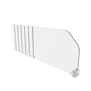 Daloma pertvarėlė 120mm aukščio