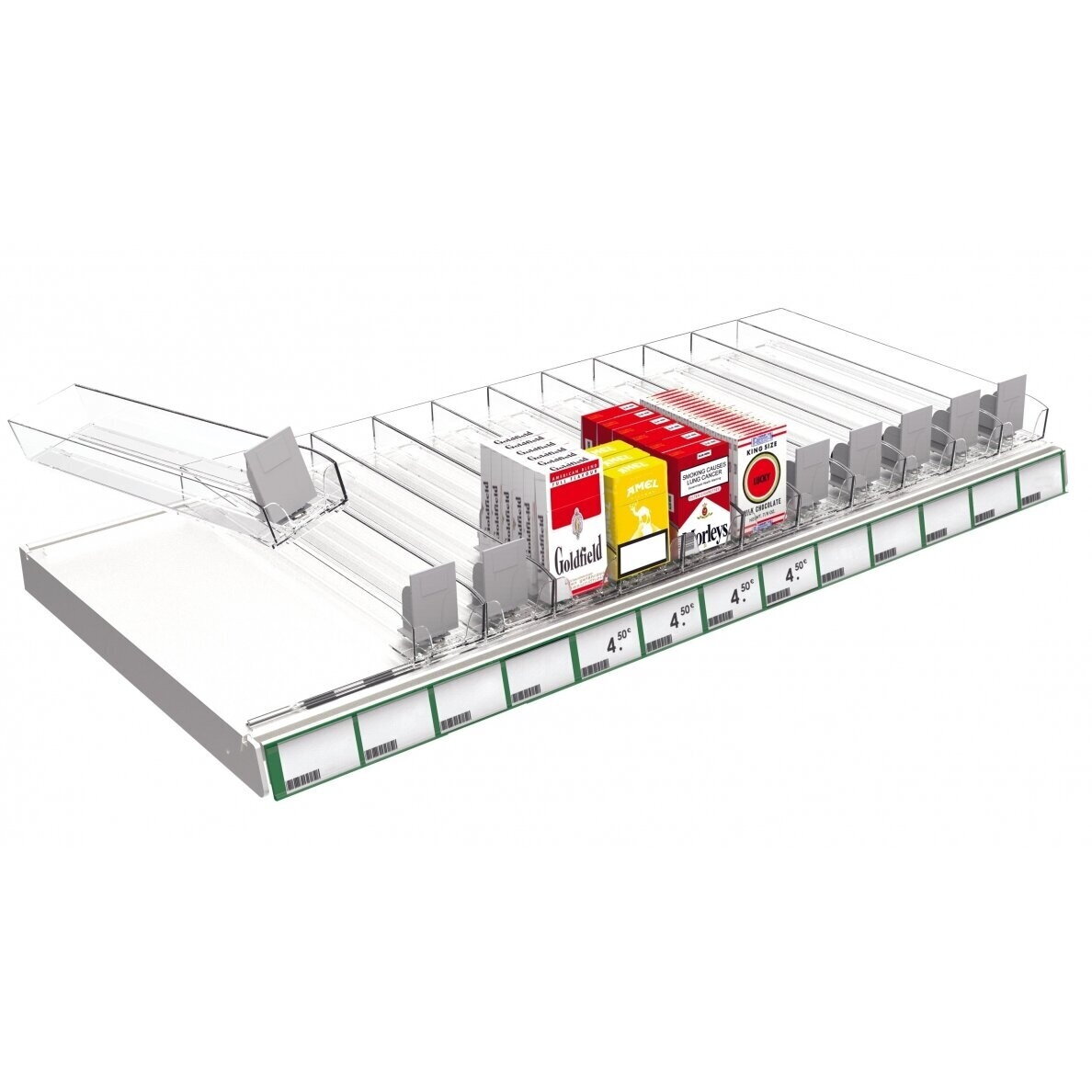 Injected tray for cigarette packs SIG-TRAY 1 Injected tray for cigarette packs SIG-TRAY 1