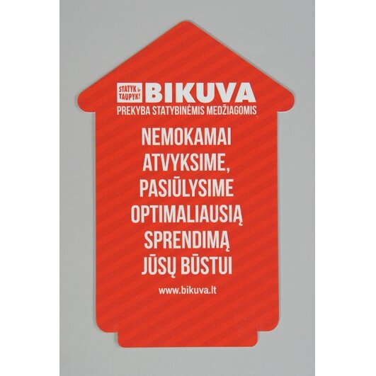 Informacinis stovelis su vizitinių kortelių dėklu 2