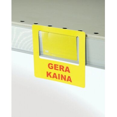 Karulis užkišamas už kainų juostos 1