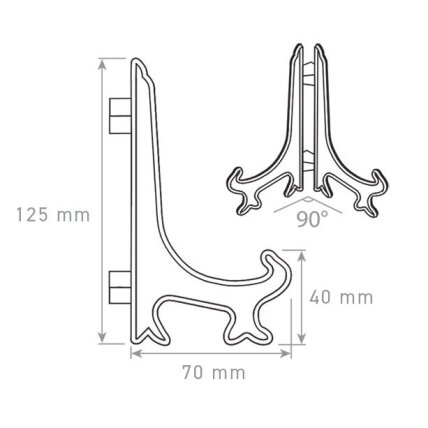 Lėkštės laikiklis PL-HOLDER 2