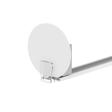 Pusher-mounted communication sign SHELF - EDGE 4