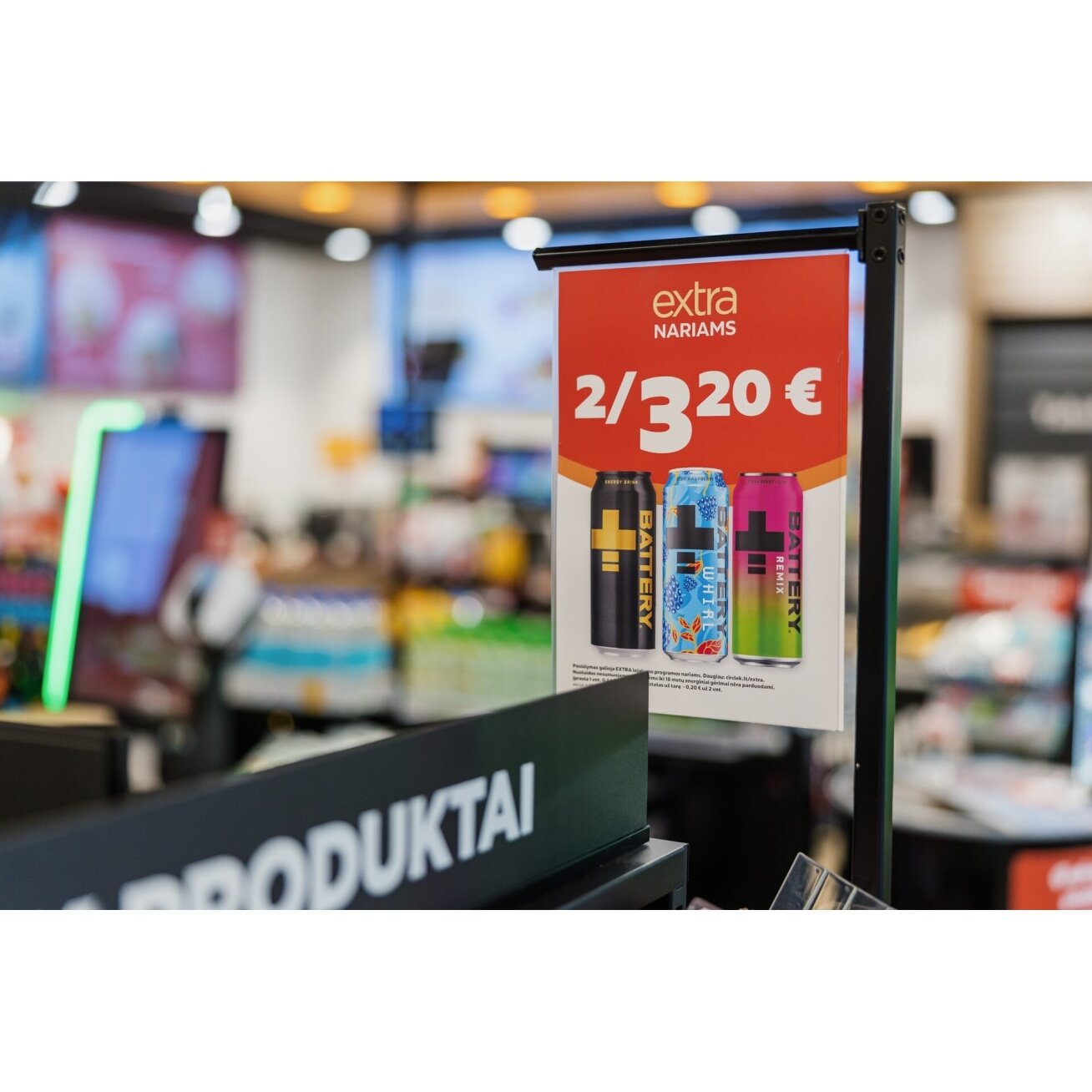 Metalinis reklamos laikiklis 2