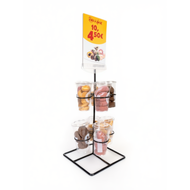 Metalinis prekių laikiklis SPURGOMS