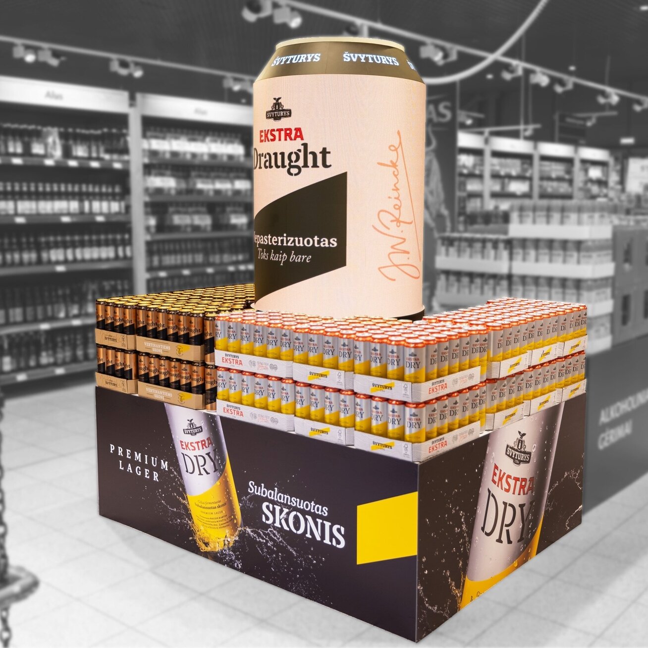 Paletinis apjuosimas su LED skardine 3 Paletinis apjuosimas su LED skardine 3