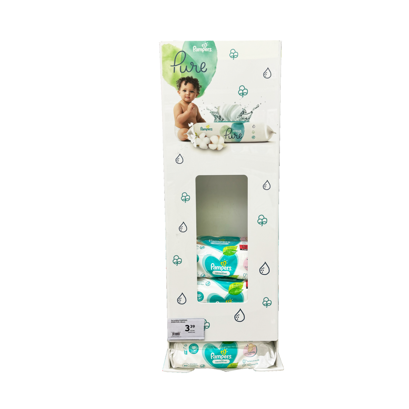 Parazitas pakuotėms PAMPERS
