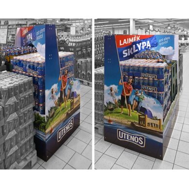 Paletinis išstatymas "Utenos" 1