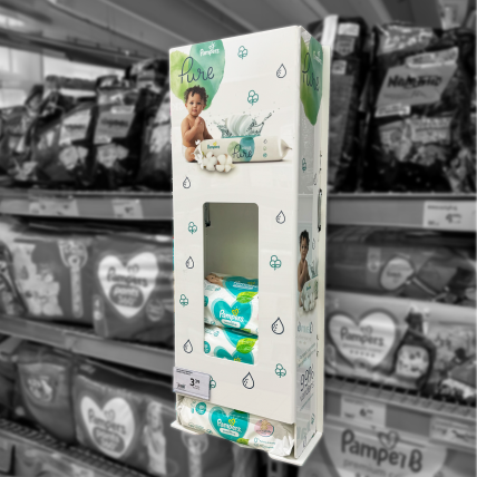 Parazitas pakuotėms PAMPERS 2 Parazitas pakuotėms PAMPERS 2