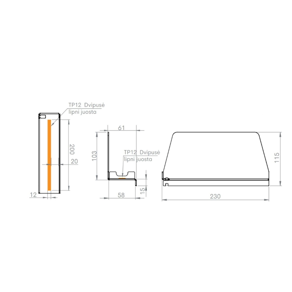 Plastic tray for cigarettes 4