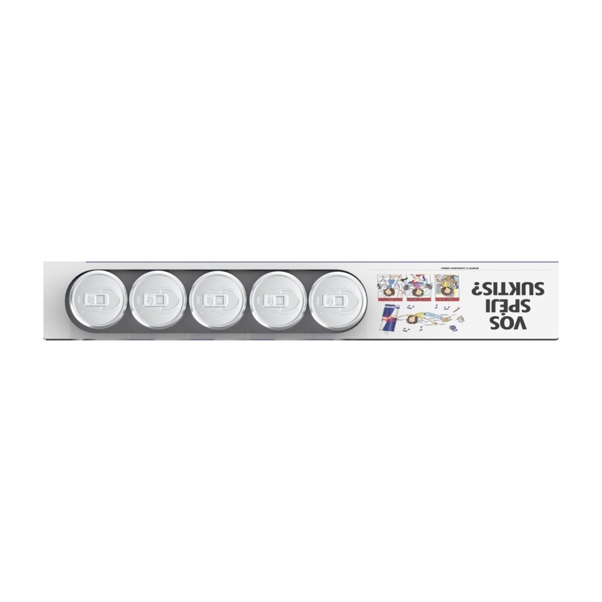 Plastic product holder RED BULL  3