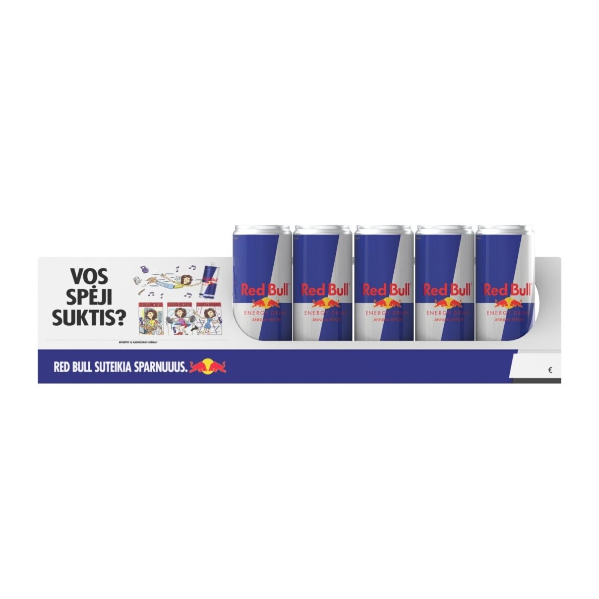 Plastic product holder RED BULL  2