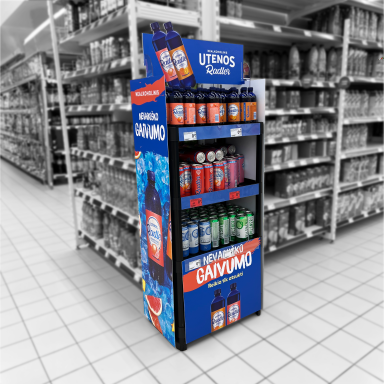 Plastikinis stovas su apipavidalinimu RADLER