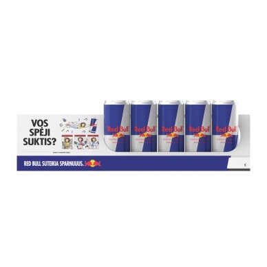 Plastic product holder RED BULL 2 Plastic product holder RED BULL 2