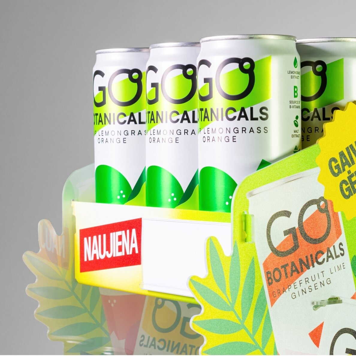 Countertop display GO BOTANICALS 2 Countertop display GO BOTANICALS 2