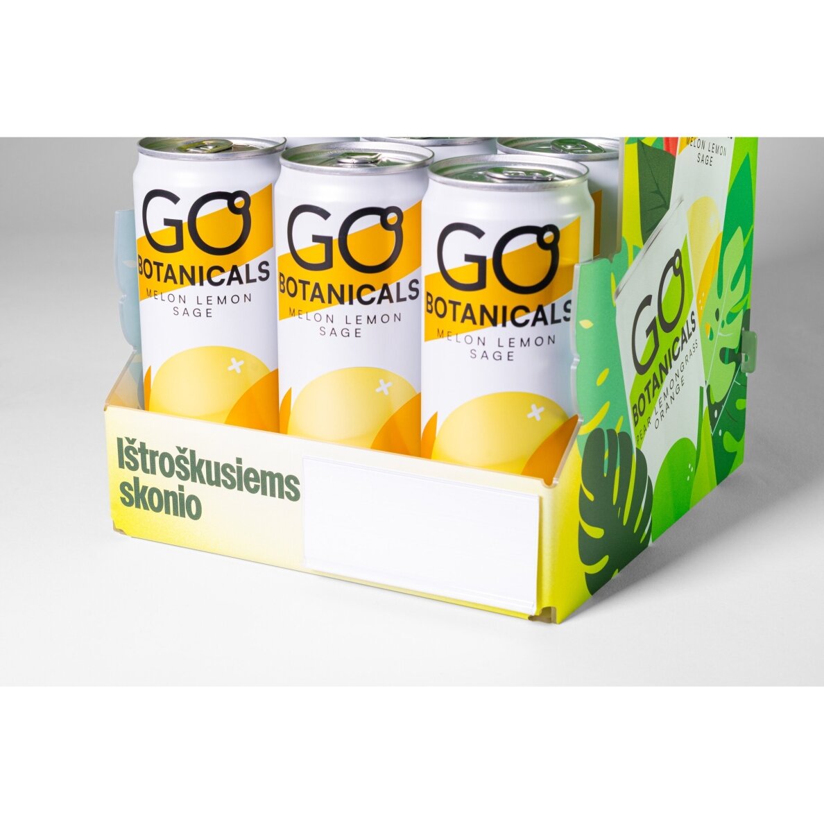 Countertop display GO BOTANICALS 3 Countertop display GO BOTANICALS 3