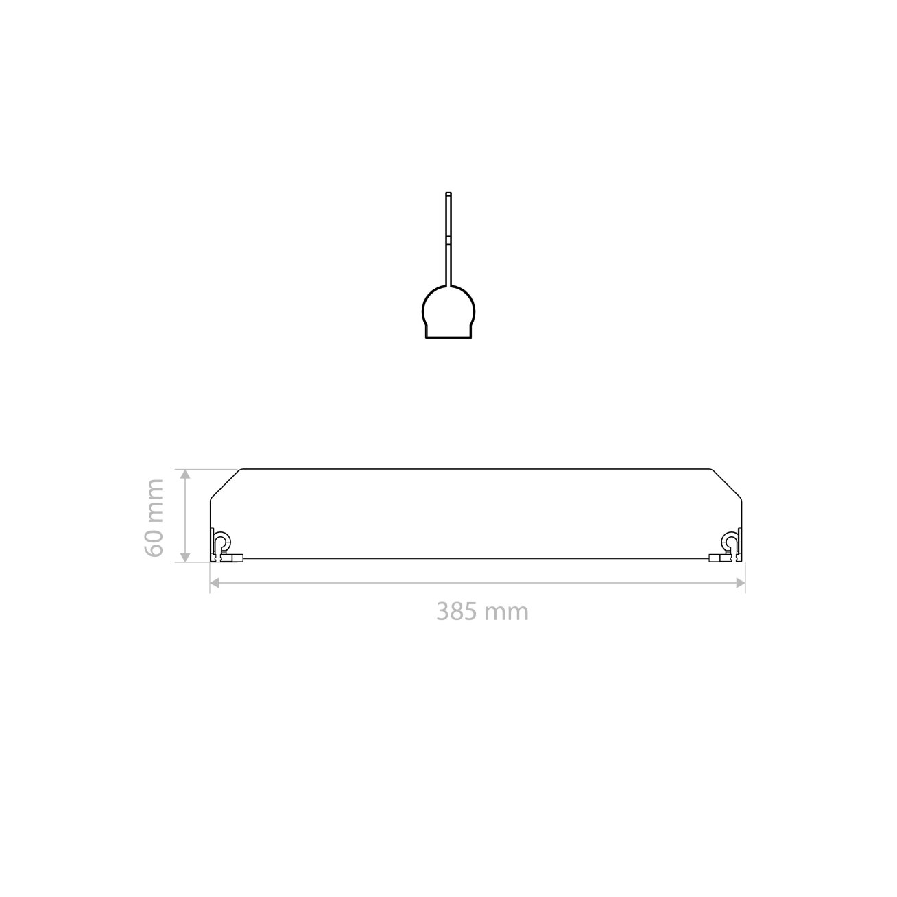 Pertvarėlė 60mm aukščio 7 Pertvarėlė 60mm aukščio 7