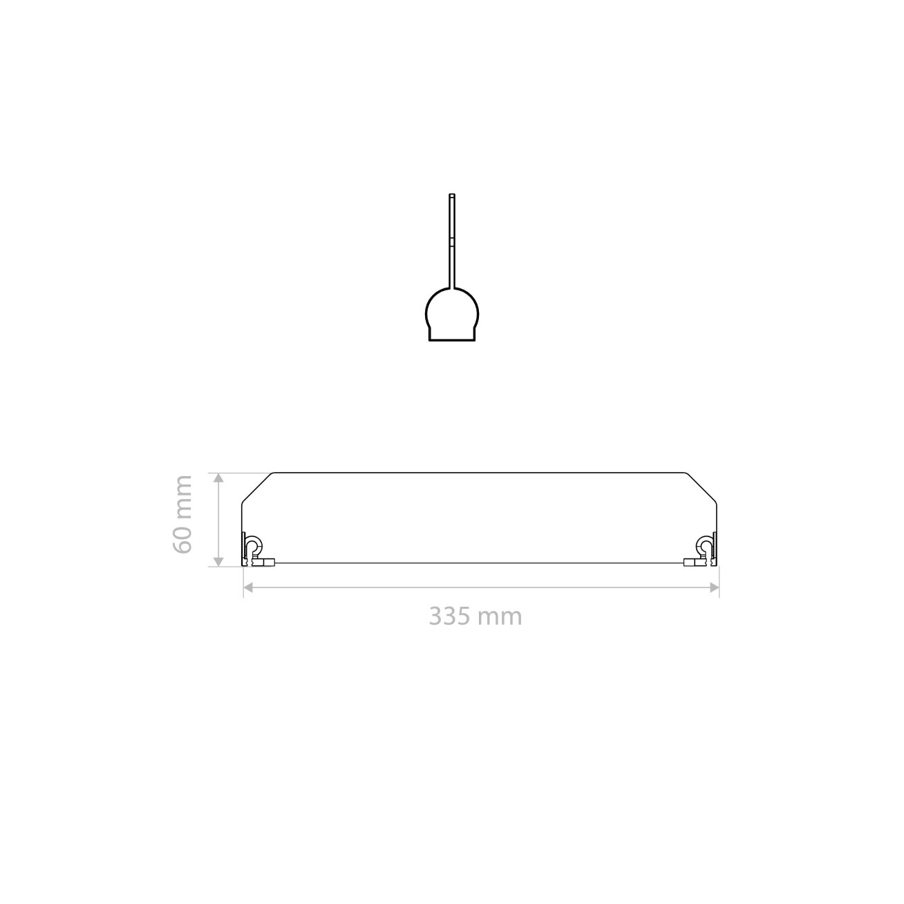Pertvarėlė 60mm aukščio 6