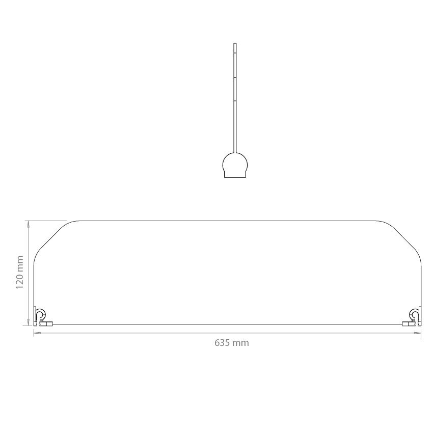 Divider 120 mm high 12