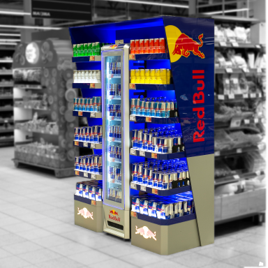 Stovas RED BULL