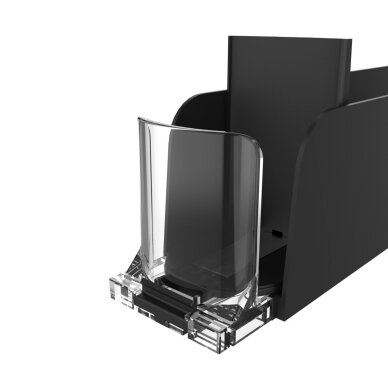 Adjustable-width tray with pusher VARIO 3